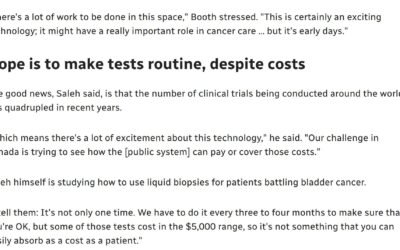 Featured by CBC News: The Future of Cancer Care